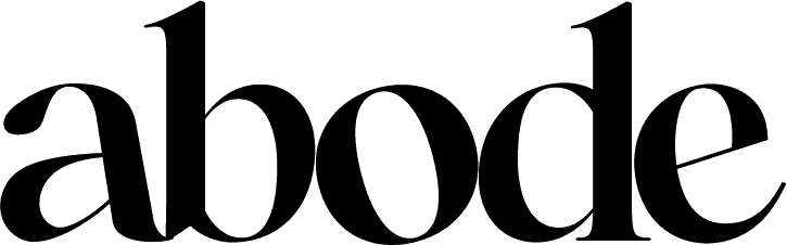 Abode Magazine logo.