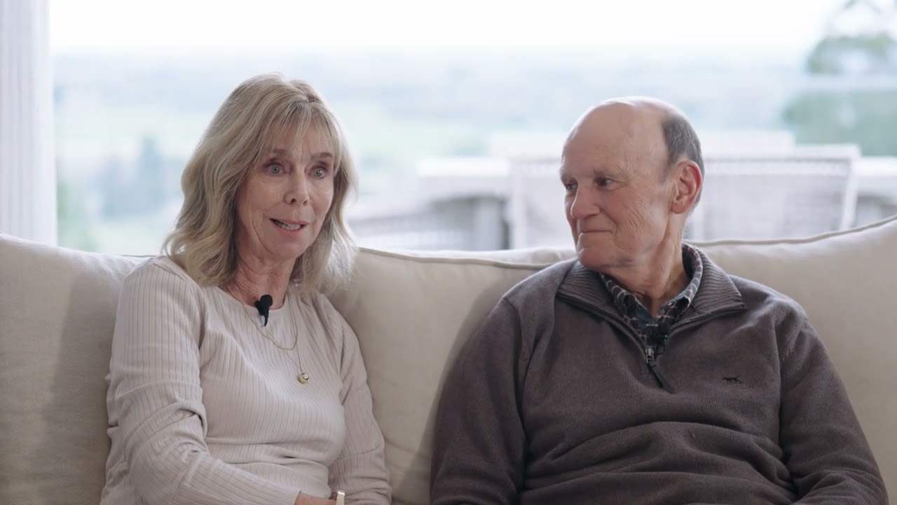 George and Vicki at home in the Port Hills build, client testimonial video.